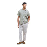 Camicie casual Uomo Barbour International - Nelson S/S Summer Fit Shirt - Verde