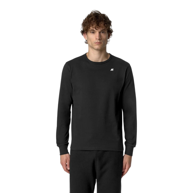 Maglie a manica lunga Uomo K-Way - Elmer Js Peach - Nero