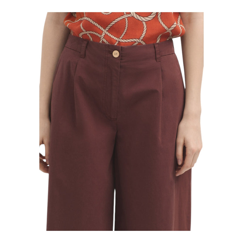Pantaloni Donna nice things - Pantalone - Marrone