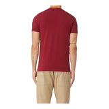 T-shirt Uomo Tommy Hilfiger - T-Shirt Stretch Slim Fit Tee - Bordeaux