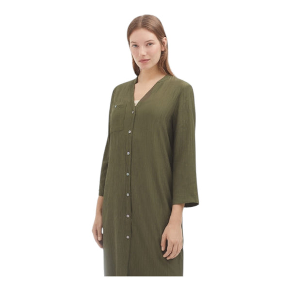 Camicie Donna nice things - Camicia Extra-Larga - Verde militare