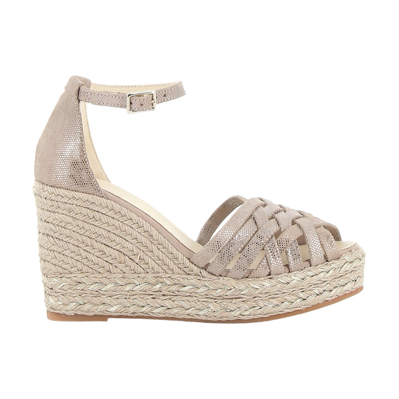 Sandali Donna ESPADRILLES - Ale Beauty Taupe - Oro