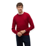 Maglie a manica lunga Uomo Tommy Hilfiger - Pima Org Ctn Cashmere Crew Neck - Rosso