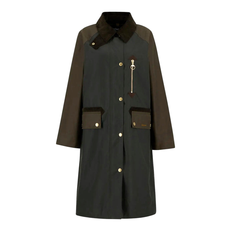 Giubbini Donna Barbour - Evette Wax Jkt - Verde