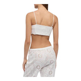 Canotte e top Donna Mc2 Saint Barth - Florida Sangallo Top - Bianco