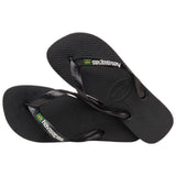 Infradito Unisex Havaianas - Hav Brasil Logo - Nero