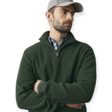 Maglioni Uomo Levi's - Hm Quarter Zip Sweater Duffel Bag Heathe - Verde