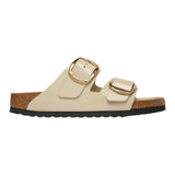 Sandali Donna Birkenstock - Arizona Big Buckle HEX shine oyster, Natural Lea - Avorio