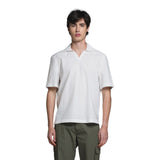 Camicie casual Uomo Impure - French Collar L/S Mixed Linen - Bianco