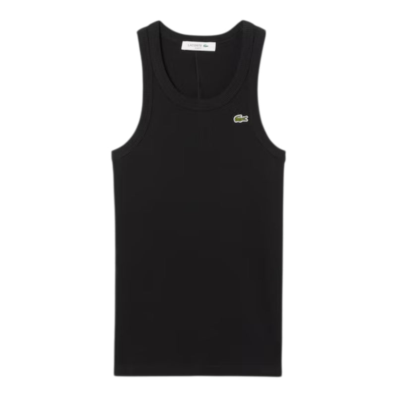 Canotte e top Donna Lacoste - T-Shirt - Nero