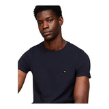T-shirt Uomo Tommy Hilfiger - Core Stretch Slim C-Neck - Blu
