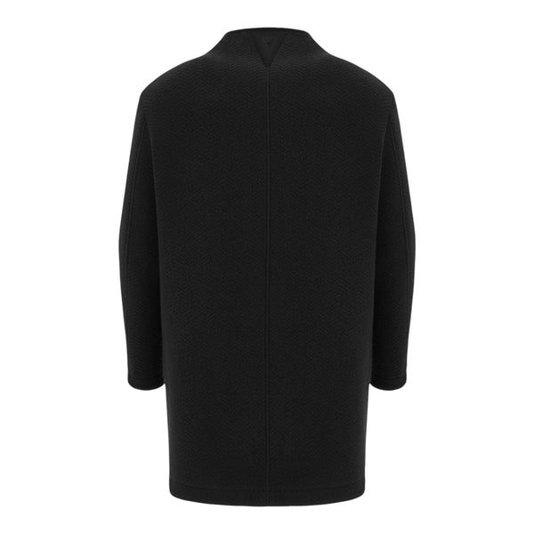 Cappotti Uomo MACRON CLUB HOUSE - Mch Fcf Karl Coat Blk - Nero