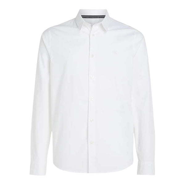 Camicie casual Uomo Calvin Klein - Slim Stretch Shirt - Bianco