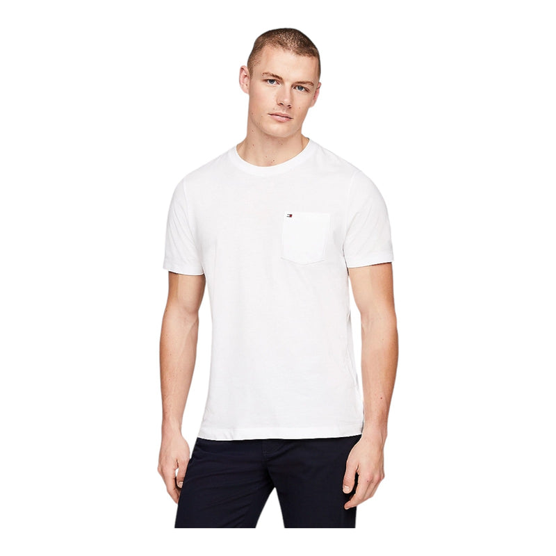 T-shirt Uomo Tommy Hilfiger - Pocket Tee - Bianco