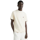 T-shirt Uomo Tommy Hilfiger - Small Imd Tee - Beige