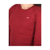 Maglie a manica lunga Donna Levi's - T-Shirt M/L - Bordeaux