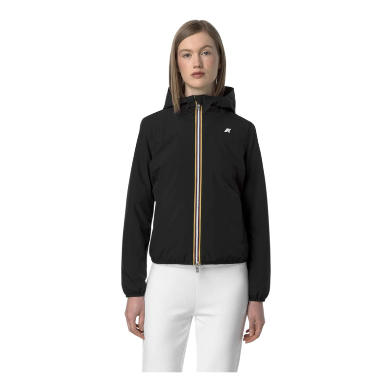 Giubbini Donna K-Way - Lily Stretch Poly Jersey - Nero