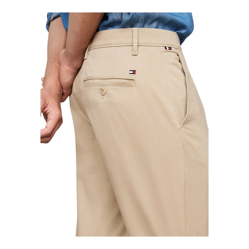 Pantaloni Uomo Tommy Hilfiger - Denton Chino Satin - Beige