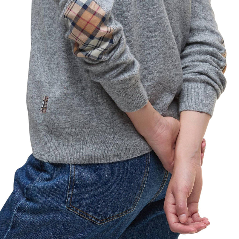 Cardigan Donna Barbour - Pendle Cardigan - Grigio