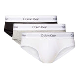 Slip Uomo Calvin Klein - Hip Brief 3Pk - Multicolore