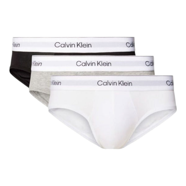 Slip Uomo Calvin Klein - Hip Brief 3Pk - Multicolore