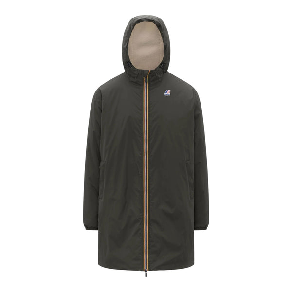 Giubbotti Uomo K-Way - Le Vrai 4.0 Eiffel East Orsetto - Verde