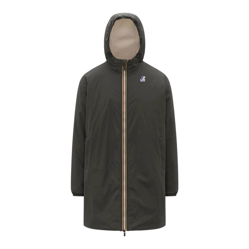 Giubbotti Uomo K-Way - Le Vrai 4.0 Eiffel East Orsetto - Verde