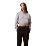 Pantaloni Donna Calvin Klein - Archive Logo French Terry Trackp - Nero
