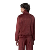 Felpe senza cappuccio Donna K-Way - Viviette Velour Polar - Bordeaux