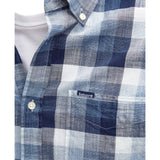 Camicie casual Uomo Barbour International - Hillroad Tailored Shirt - Blu