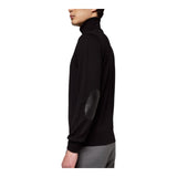 Maglie Uomo Alpha Studio - Ciclista M/L Toppe Merinos Regular - Nero