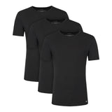 Canottiere e magliette Uomo Calvin Klein - S/S Crew Neck 3Pk - Nero