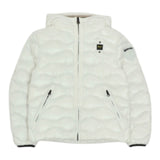 Giubbini Ragazzo Blauer - Bryant Junior Giubbini Corti Imbottito Ovatta - Bianco