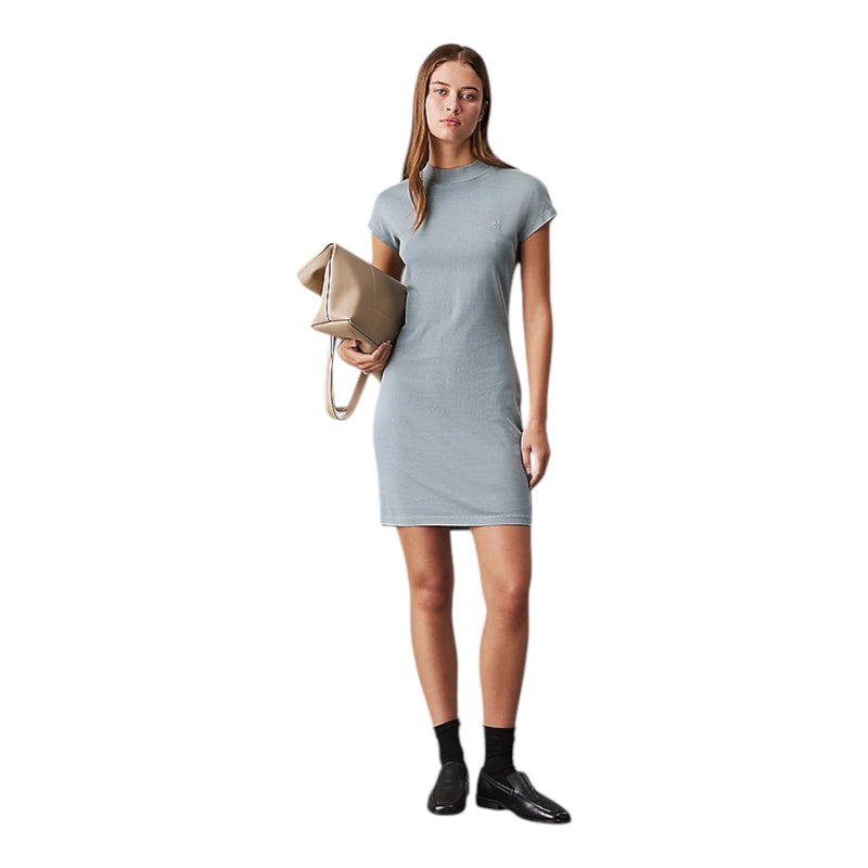 Vestiti casual Donna Calvin Klein - Washed Cap Sleeve Dress - Grigio