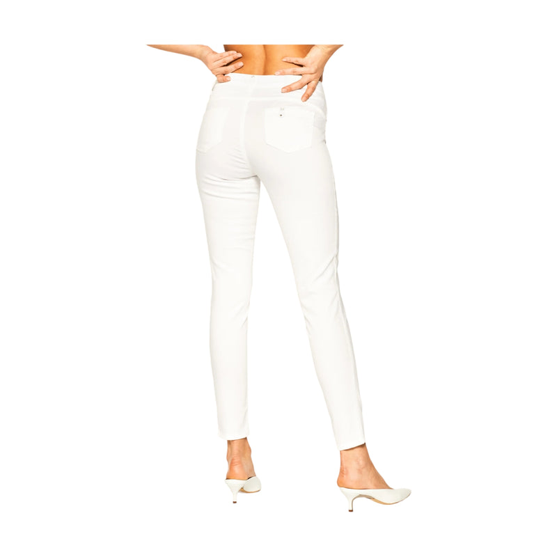 Pantaloni Donna Liu Jo - B.up Divine H.w. - Bianco