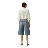 Bermuda Donna Levi's - Super Baggy - Azzurro