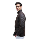 Giubbotti Uomo Barbour International - Tourer Duke Wax - Marrone
