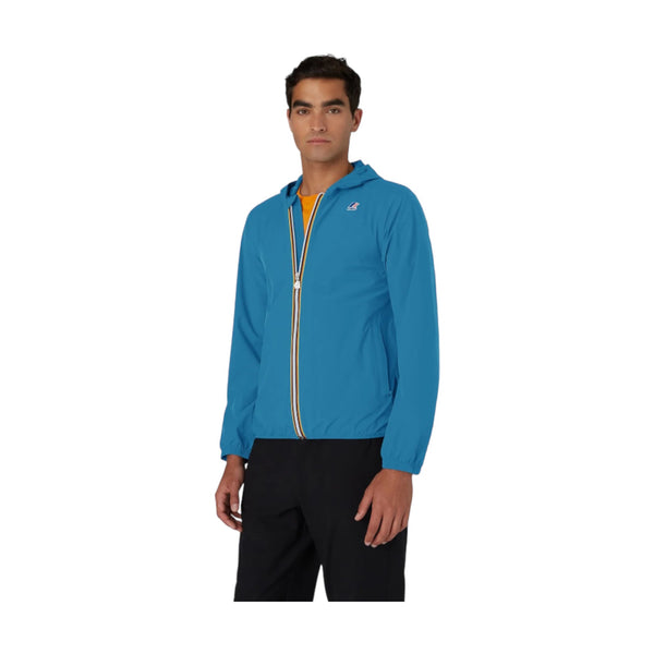 Giubbini Uomo K-Way - Jack Stretch Dot - Azzurro