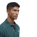 Polo Uomo Barbour International - Tartan Pique Polo - Verde