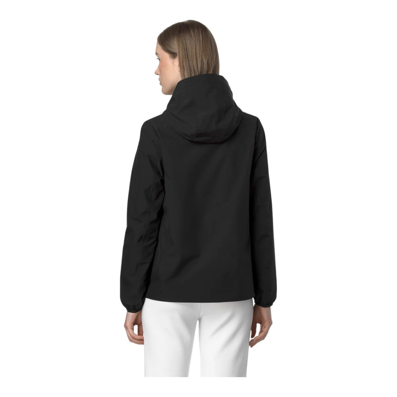 Giubbini Donna K-Way - Marguerite Stretch Poly Jersey - Nero