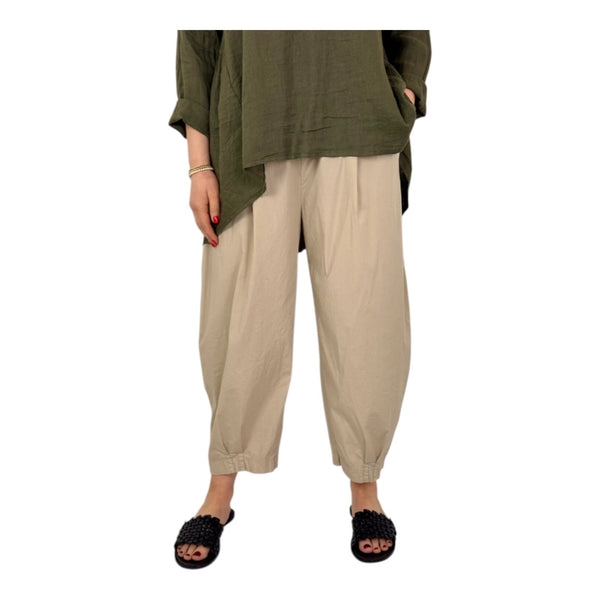 Pantaloni Donna Mama b. - Pantalone - Beige