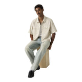 Camicie casual Uomo Levi's - Ss Boxy Western - Bianco