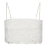 Canotte e top Donna Mc2 Saint Barth - Florida Sangallo Top - Bianco