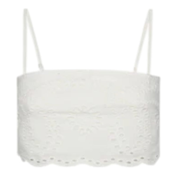 Canotte e top Donna Mc2 Saint Barth - Florida Sangallo Top - Bianco