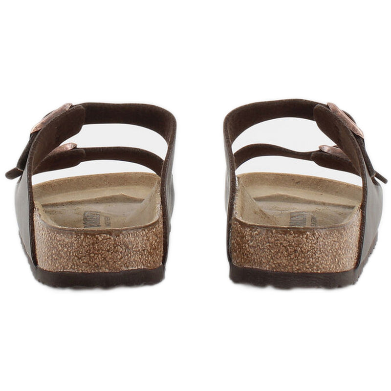 Sandali Unisex Birkenstock - Arizona dark brown, Birko Flor Calz.S - Marrone