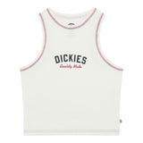 Canotte e top Donna Dickies - Racer Top W - Bianco