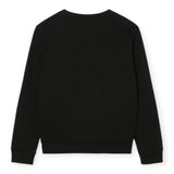 Felpe senza cappuccio Bambino Lacoste - Lcb Core Fleece Crew - Nero