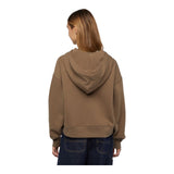 Felpe con cappuccio Donna Dickies - Oakport Zip Hoodie - Marrone