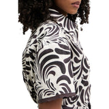 Camicie Donna Twinset - Camicia Coreana M/C - Marrone