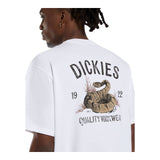 T-shirt Uomo Dickies - Dickies Snake Ss Tee - Bianco